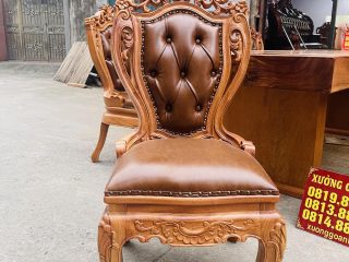 Ghế louis hoàng gia cao cấp