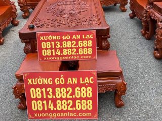 Mẫu bàn ghế hoàng gia louis tân cổ điển gỗ hương đá chân 18 tay 22 siêu vip ( Anh Việt - Gia Lâm) 25 đôn ngồi gỗ hương đá