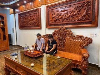 Bộ bàn ghế 6 món