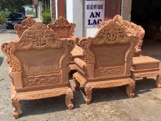 mặt lưng ghế đơn louis