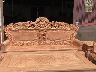 bộ bàn ghế hoàng gia 8 món