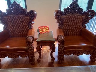 đôn kẹp gỗ gõ đỏ cao cấp