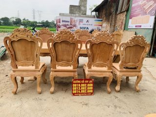 bộ bàn ăn 8 ghế
