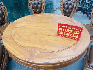 bàn ăn gỗ gõ đỏ