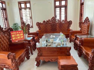 bàn ghế louis 10 món