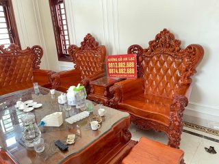 bàn ghế gỗ hương đá