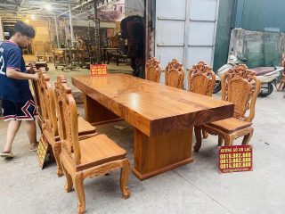 bộ bàn ăn 8 ghế