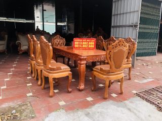 bộ bàn ăn 8 ghế