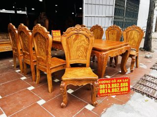 trọn bộ 8 ghế louis