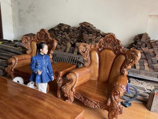 bộ bàn ghế 8 món