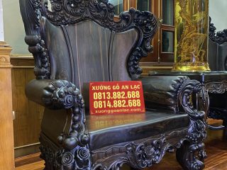 mẫu ghế louis cao cấp vách cong