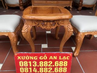 bàn trà gỗ gõ đỏ