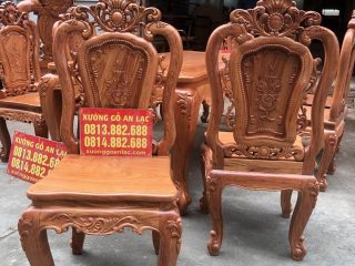 mẫu ghế louis hồng hạt