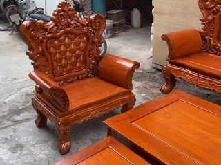 ghế đơn louis hoàng gia