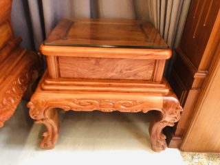 đôn kẹp gỗ hương đá