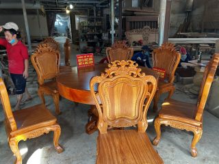 mẫu ghế louis hoàng gia không tay