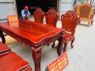 bộ bàn ăn 6 ghế