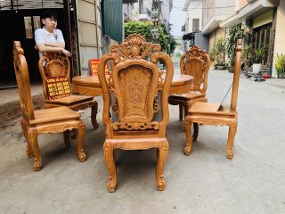 bộ bàn ăn 6 ghế hàng cao cấp