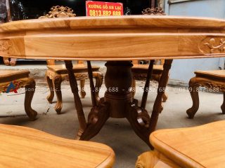 chân bàn thiết kế cầu kỳ