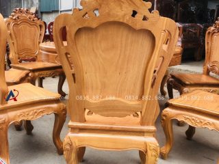 mặt sau lưng ghế louis