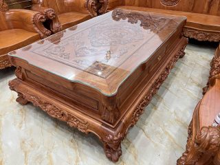 bàn trà louis nguyên khối