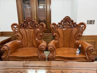 ghế đơn louis hoàng gia