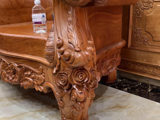 chân ghế nguyên khối dày 20p