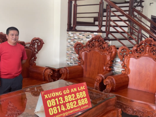 bộ bàn ghế louis hoàng gia