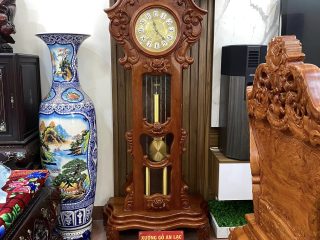 Mẫu bàn ghế louis hoàng gia 6 món gỗ hương đá hàng đục tay (Anh Ninh, Hà Nam) 13 mẫu đồng hồ cây louis hoàng gia