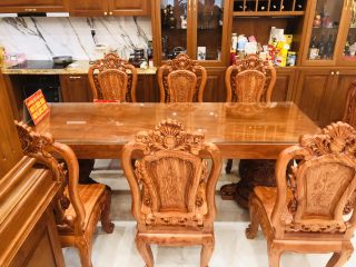 bộ bàn ghế ăn cao cấp