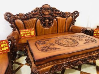 bộ bà ghế louis hoàng gia