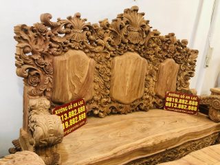 Siêu phẩm bàn ghế hoàng gia nữ hoàng gỗ hương đá tay 18 chân 20 hàng vip (Anh Đồng, Hưng Yên) 28 đoản dài louis mẫu nữ hoàng