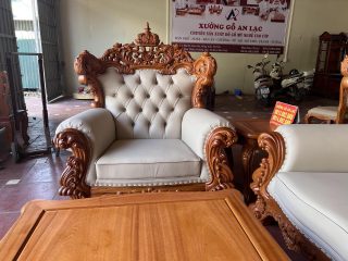 Siêu phẩm bàn ghế hoàng King bọc đệm cao cấp (Anh Nghiêm, Đà Nẵng) 25 mẫu ghế đơn hoàng King cao cấp
