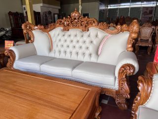 Siêu phẩm bàn ghế hoàng King bọc đệm cao cấp (Anh Nghiêm, Đà Nẵng) 21 mẫu ghế hoàng gia King siêu vip