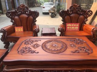 hai ghế đơn louis hoàng gia