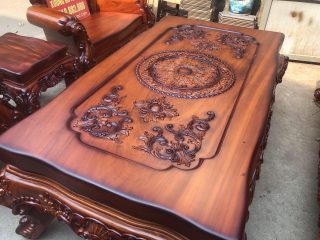 mặt bàn nguyên khối dày 10p