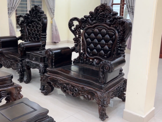 ghế đơn louis hoàng gia Châu Âu