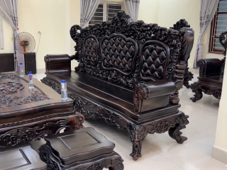 bộ bàn ghế siêu phẩm hàng đục tay