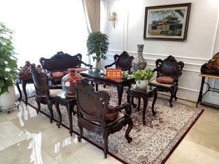 Siêu phẩm bàn ghế Louis Pháp 10 món và kệ tivi gỗ cẩm lai hàng vip (Chú Tịnh, Thanh Hóa) 19 bộ bàn ghế louis hoàng gia pháp cao cấp