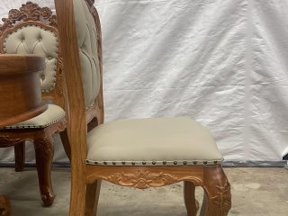 ghế ăn lưng cao không tay