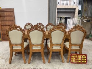 bộ bàn ăn 8 ghế
