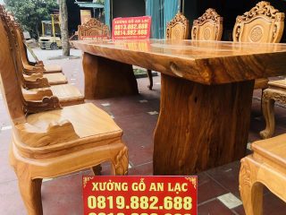 chân bàn nguyên khối 10p