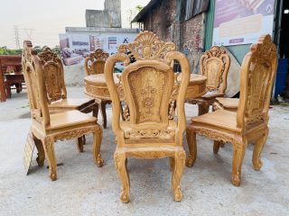 bộ bàn ghế gỗ gõ đỏ
