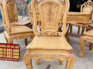 ghế louis gỗ gõ đỏ