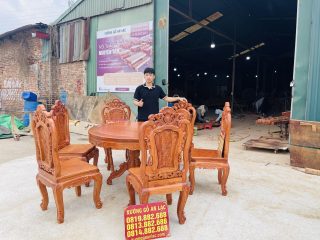 bộ bàn ăn 6 ghế