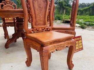 ghế louis lưng cao không tay