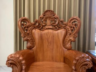 mẫu ghế đơn louis