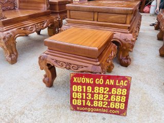 đôn con gỗ hương đá