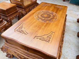 bàn tà louis hoàng gia chữ nhật