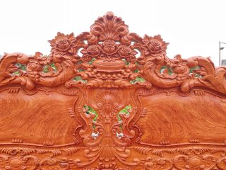 vách đoản trường cao đục tỉa họa tiết